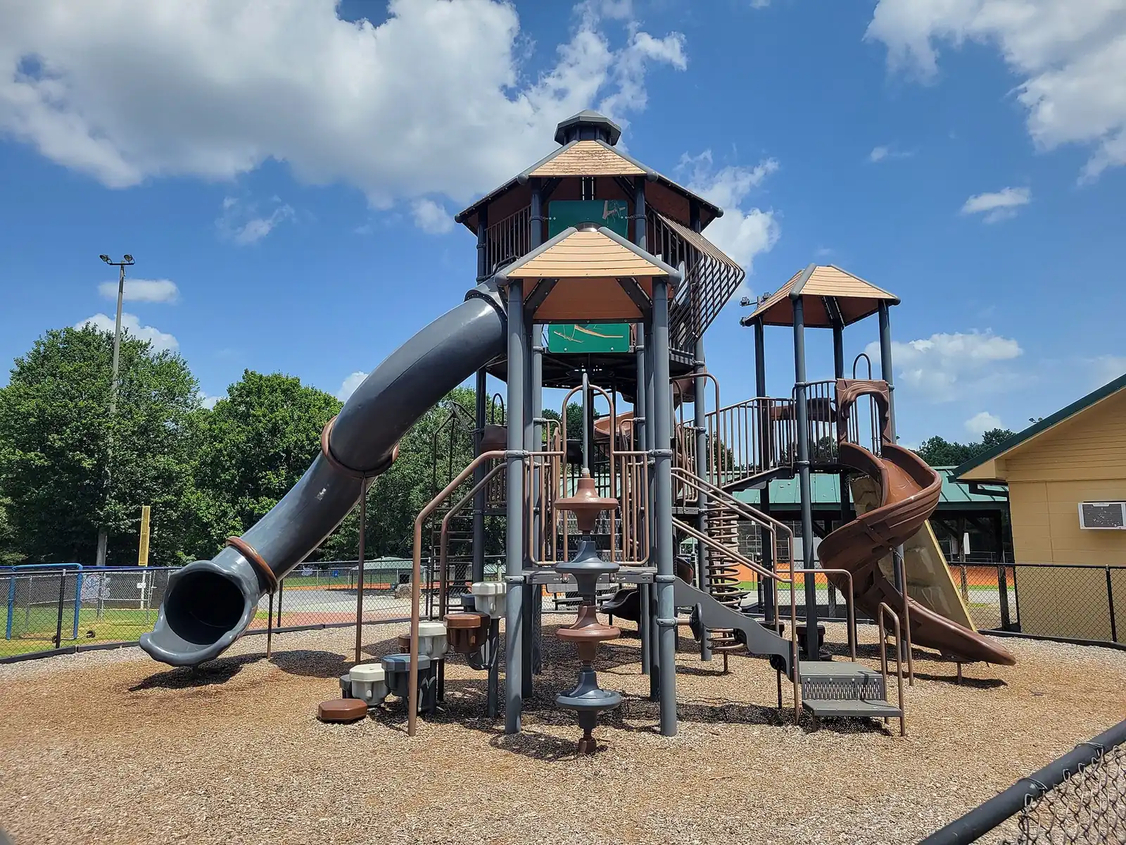 The playground at Sandy Plains Park in East Cobb