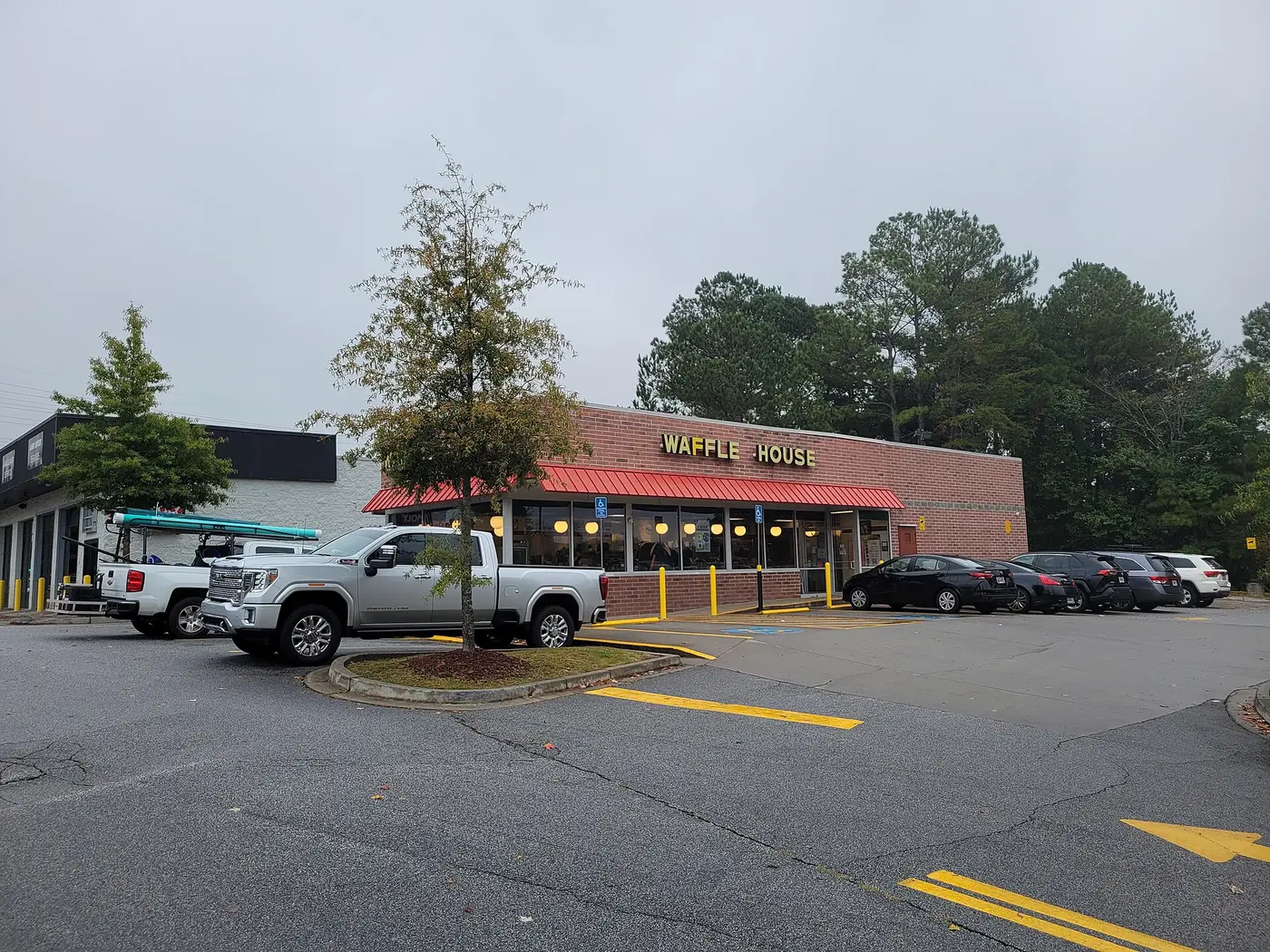 The Waffle House on Sandy Plains Road in East Cobb