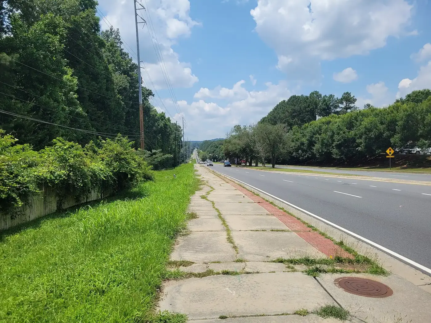 The East Cobb Trail, less than half a mile from East Side Elementary