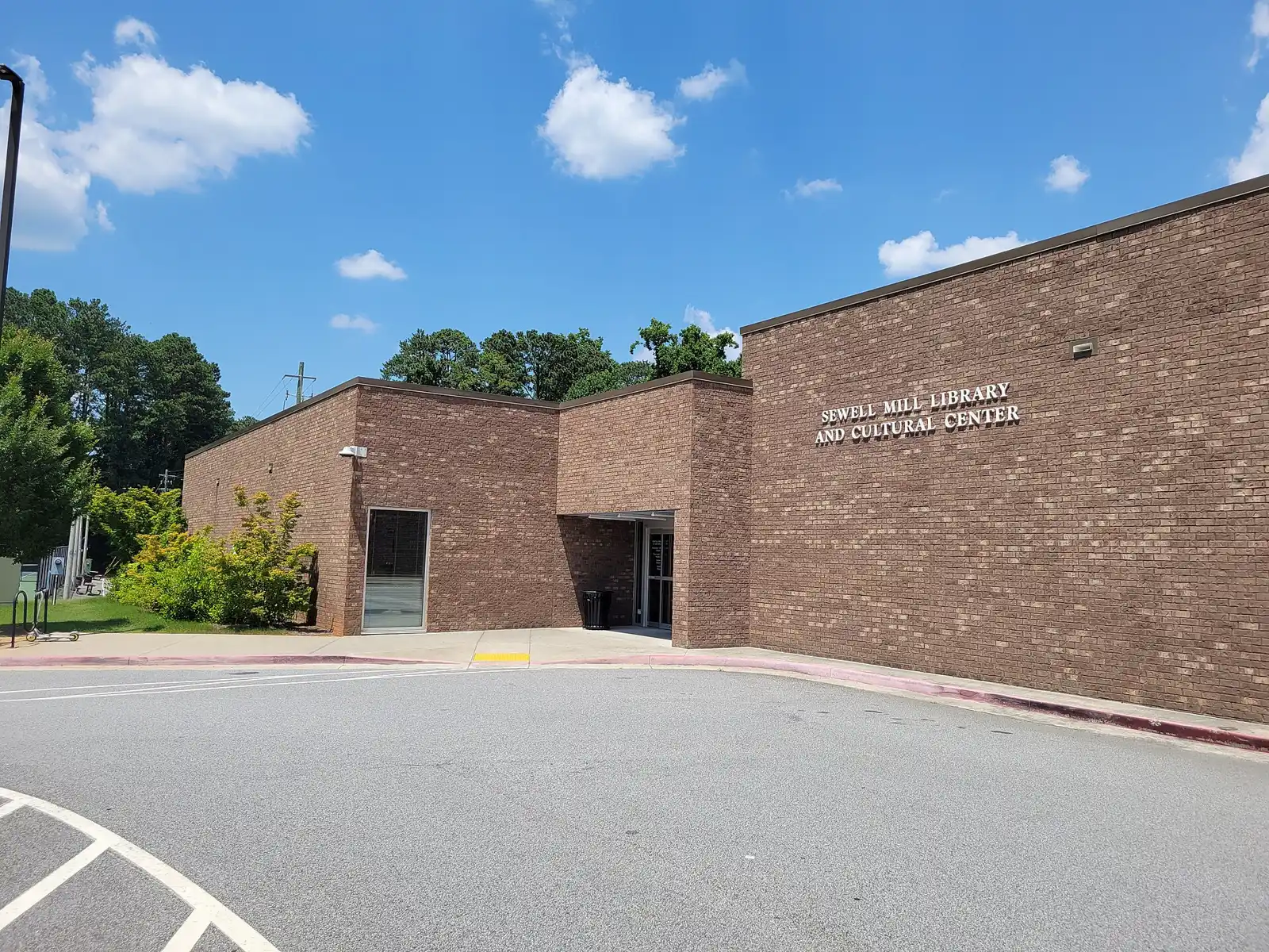 The Sewell Mill Library and Cultural Center in East Cobb, about a mile from Eastvalley's Holt Road building